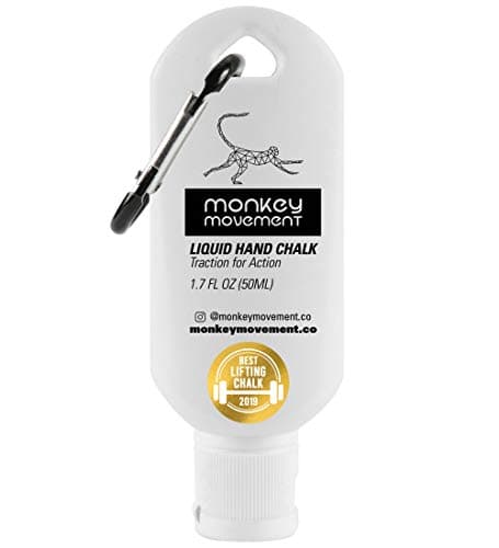 Monkey Movement Liquid Hand Chalk: No Mess Liquid Grip Dry Hands for Rock Climbing, Gamers, Billiards, Weightlifting, Crossfit, Pole Fitness, Gymnastics, Sweaty Hands
