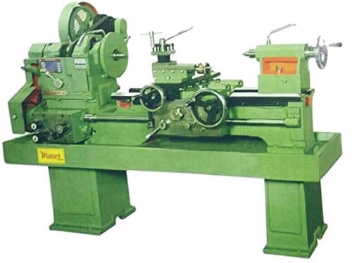 Planet Lathe Medium Bed Lathe Machine, 280 mm/8-inch