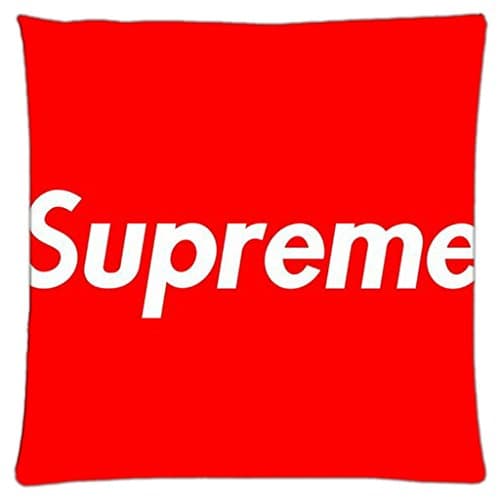 Shayan Toro Unique Design Supreme Square Decorative Personalized Throw Pillow Case Cushion Cover Throw Pillows 18 X 18 One Sides Printed