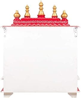 Wooden Temple/Home Temple/Pooja Mandir/Pooja Mandap/Temple for Home (D918)