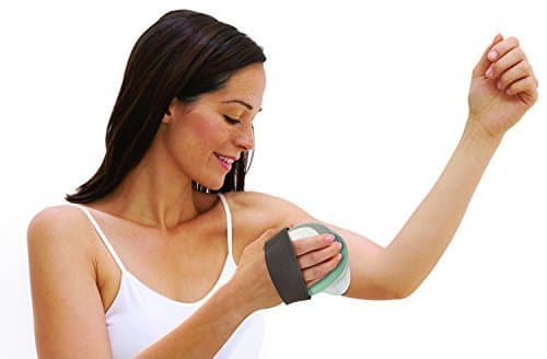ObusForme Professional Palm Massager, Variable Speed Percussion Massage, Target Stress Points With One-Handed Precision, Push Button Heat Option, Includes Arm/Calf and Upper Leg Massage Attachments