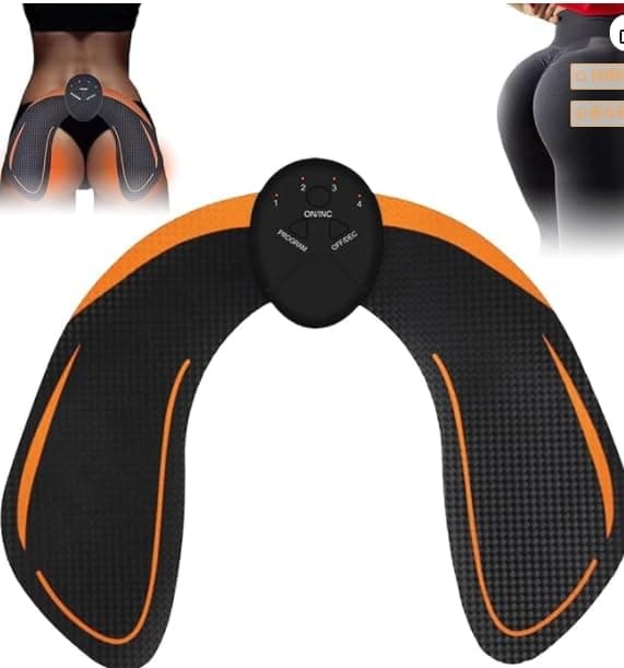 Booty Trainer for Women Butt Lifting Machine with Remote Control Booty Trainer Smart Wearable Butt Lifting Machine (Charging Model) (Charging Model+1Patch)