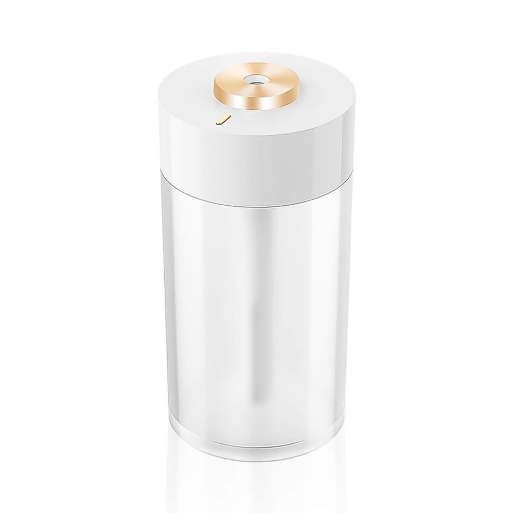 MKHDD Humidifier, Multi-scene Two-stage Night Light Aromatherapy Spray Humidifier, 350ml Water Injection Capacity (white)