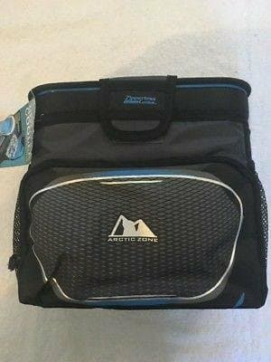 9-Can Zipperless Cooler - Blue