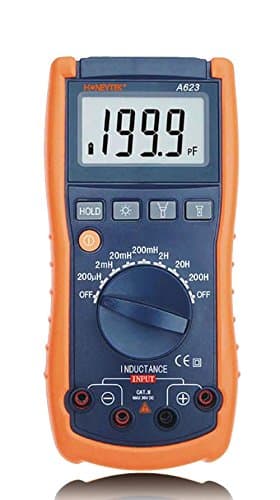 A623 Capacitance and Inductance Meter Tester