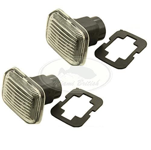 SIDE MARKER CLEAR LIGHT LAMP PAIR SET RANGE P38 00-02 XGB000020 OEM
