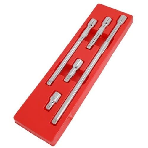 5 Piece 1/2" DRIVE Extension Bar Set Extra Long