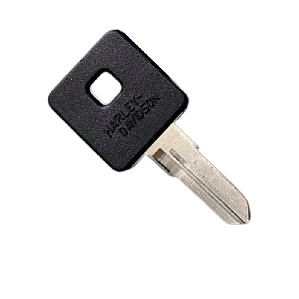 Motorcycle Blank Key Blank Uncut Key Motorcycle Duplicate Key Replacement for Harley Davidson (Random Color)