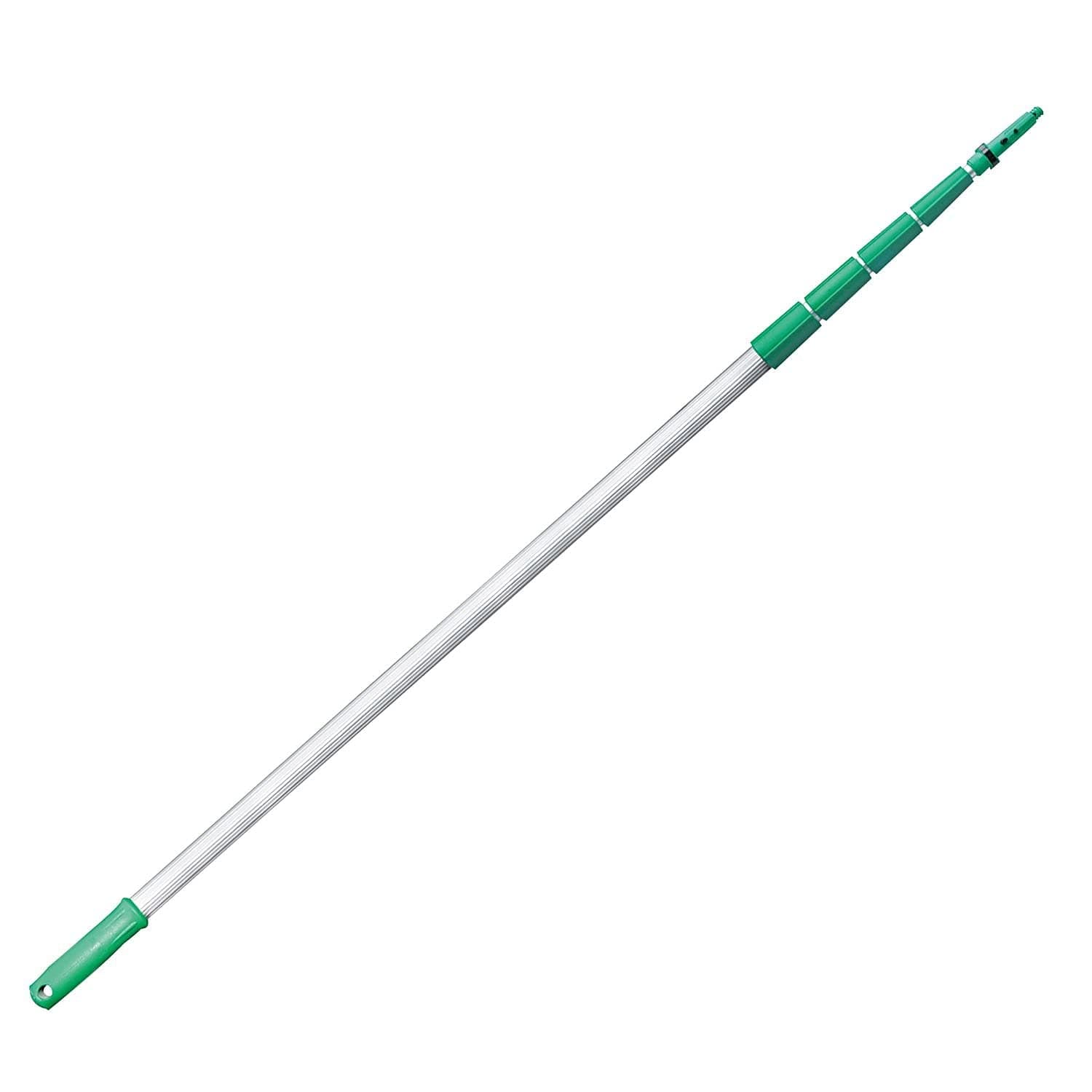 Unger UNG TF900 Silver Plastic TelePlus Modular Telescopic Extension Pole System, 6' - 30'