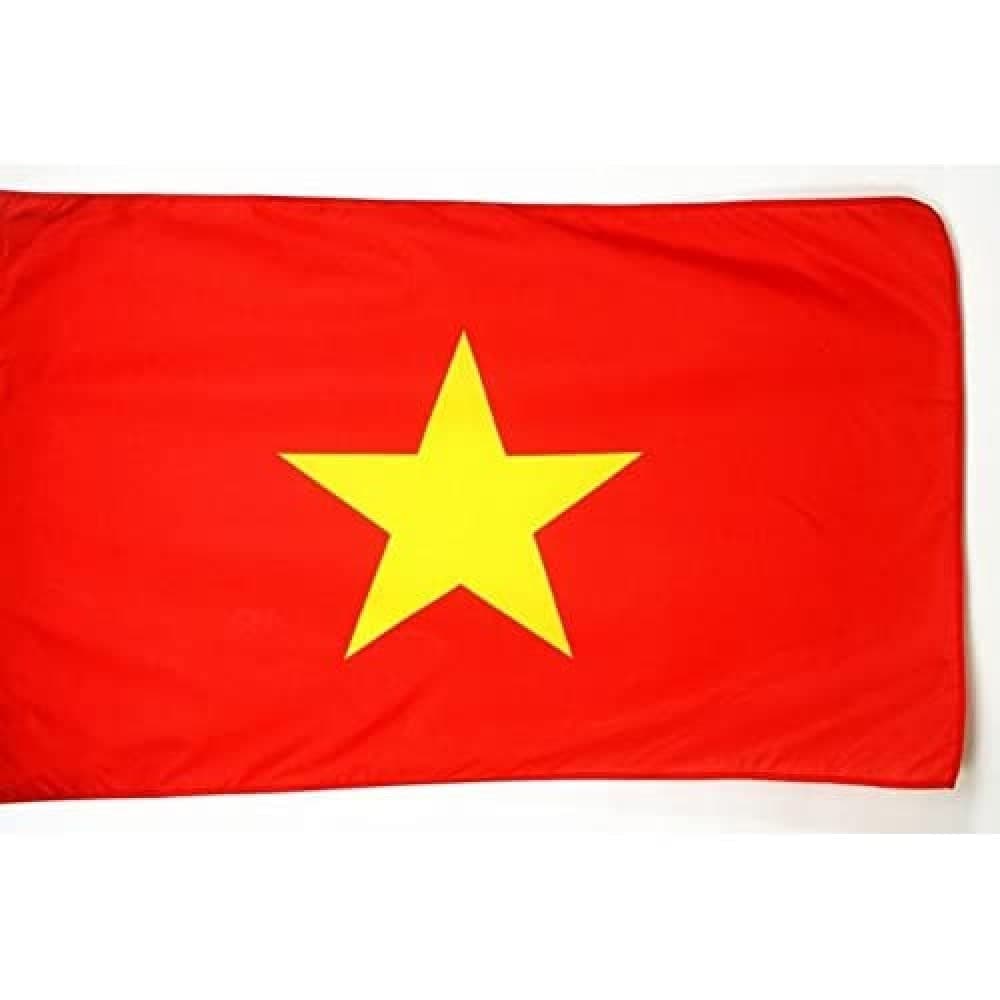 AZ FLAG Drapeau Vietnam en Polyester 100D avec Fourreau, 250cm x 150cm