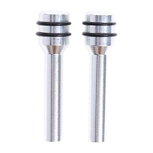 Car Door Lock Knobs 2 Pack,Sliver Automotive Door Lock Switches,Universal Aluminum Interior Car Door Bolt Lock Pins for Car Truck-yanrifeng