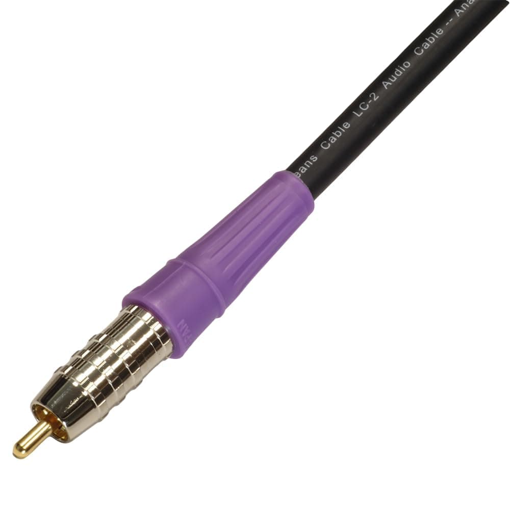 Blue Jeans Cable Blue Jeans Cable LC-1 Double-Shielded Low Capacitance Subwoofer Cable, 10 foot, Black