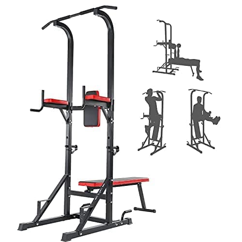 ISE SY-4006 Multi-Functional Roman Chair, Pull-Up Bar, Dip Station and Weights Bench