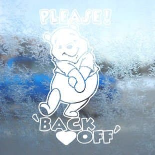 Sticker Winnie the Pooh / White