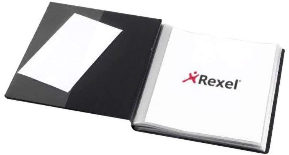 RexelNyrex Slimview Display Book A4 Black (50 Pockets)