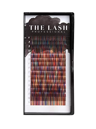 The Lash Professional Rainbow Eyelash Extensions 07 Volume Multi Lash Length 8mm-15mm