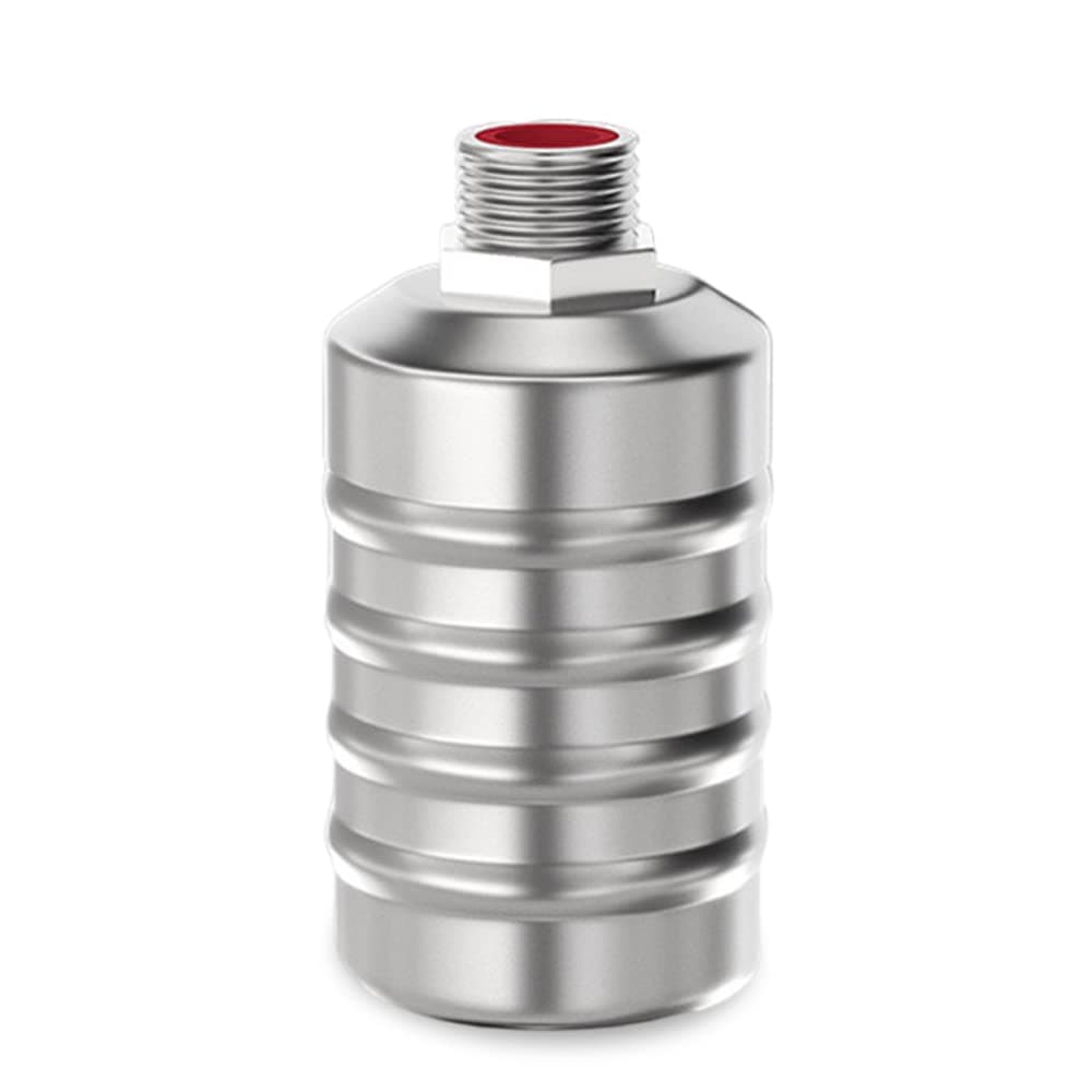 304 Stainless Steel Fully Automatic Water Level Control Float Valve, Automatic Water Level Controller for Water Tank, Stainless Steel Mini Float Ball Valve (#A-3/4 inch connector(Upper water intake))