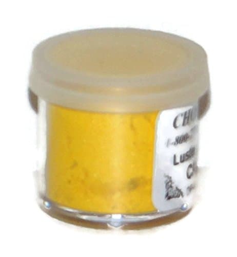 Canary Yellow Luster Dust 2 grams Cake Decorating Dust DP-06