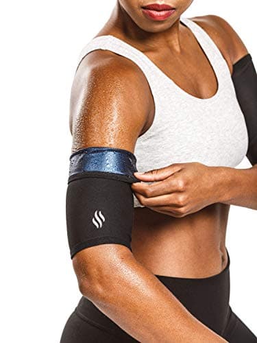 Sweat Shaper Women's Arm Trimmers (Black, Medium)