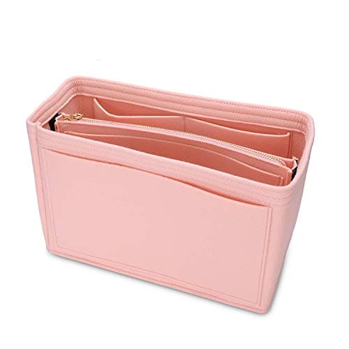 MA STRAPMA STRAP Purse Organizer with Zipper Multipurpose Felt Insert Bag Fit Speedy Neverfull Longchamp Tote