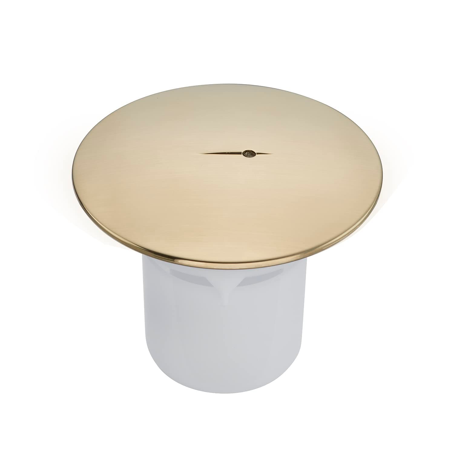 Sandy Beach Shower Drain Trap Insert Cover Replacement, Brass (90mm Hole/115mm Cover)