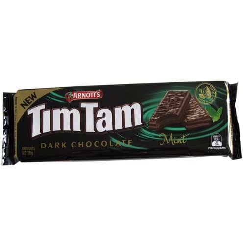 Arnott's Tim Tam Dark Mint Biscuits 165g