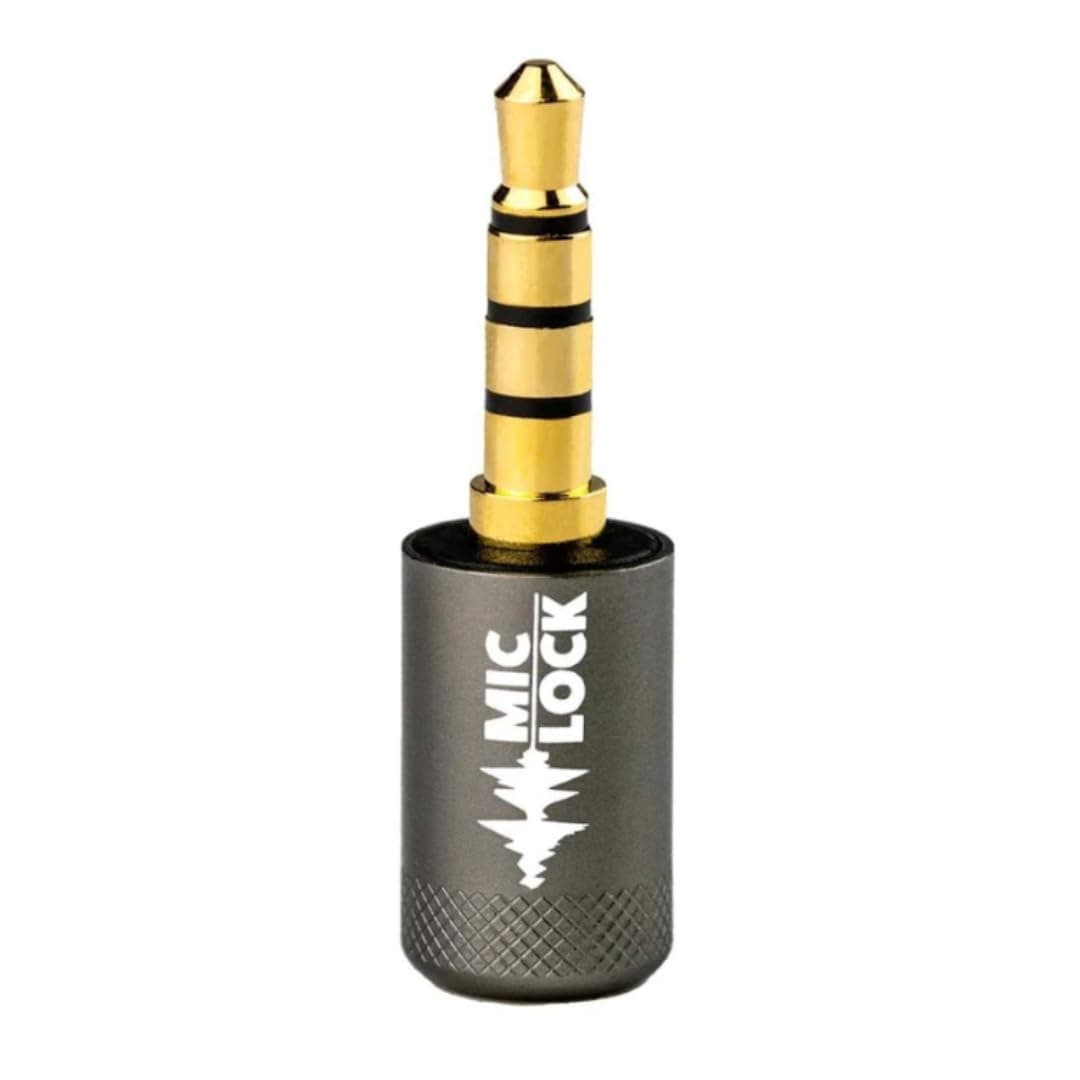 Mic-Lock Mic-Lock Microphone Blocker (1 Pack) – Signal Blocking Device (3.5mm) for Laptops, Smartphones, Tablets, and Desktop Computers - Data Security, Privacy Protection, Counter Surveillance