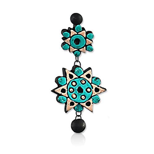 Rangoli Terracotta Earrings