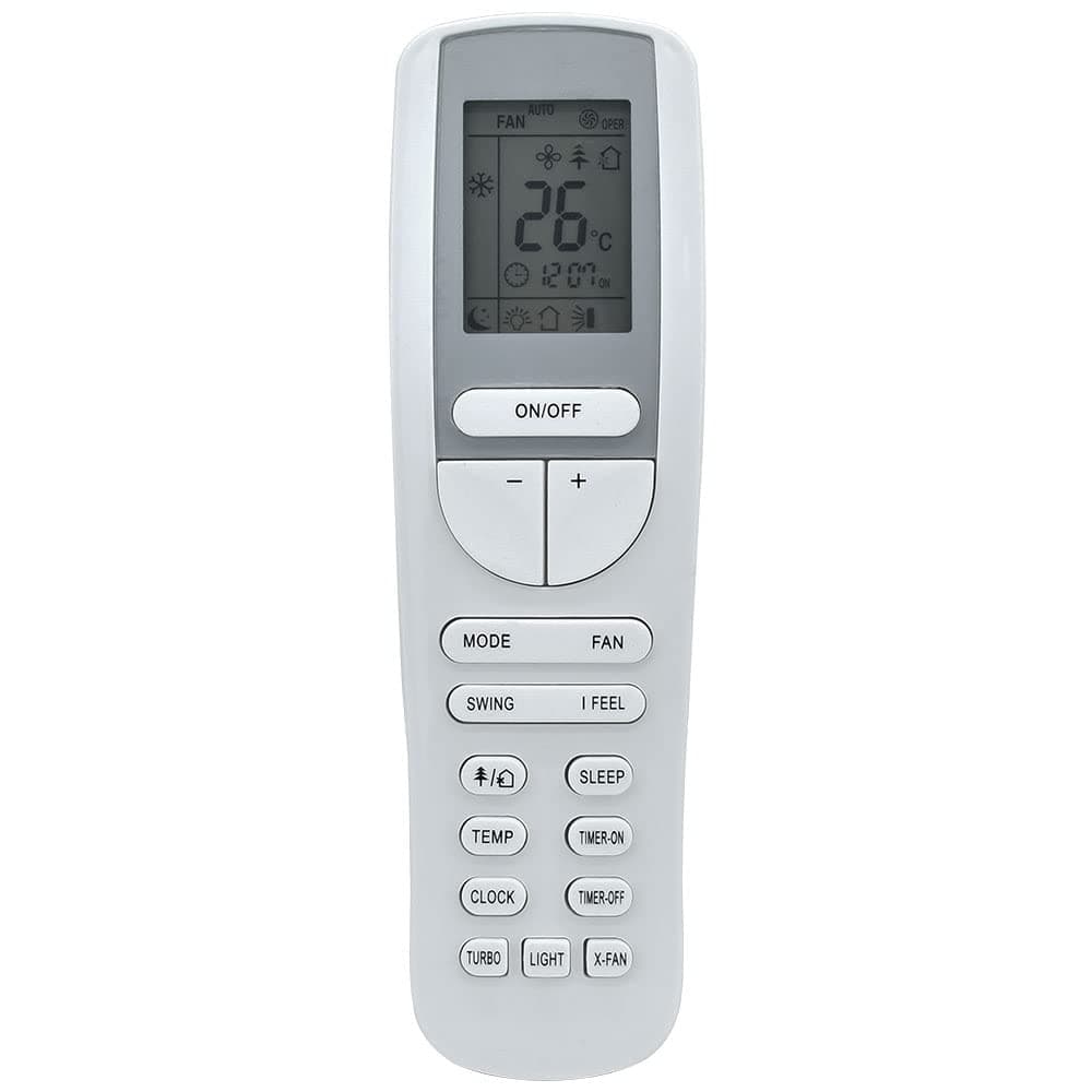 Meide YAA1FB White Universal Air Conditioner Remote Control Only for YAA1FB YAA1FBF YAA1FB1 YAA1FB1F