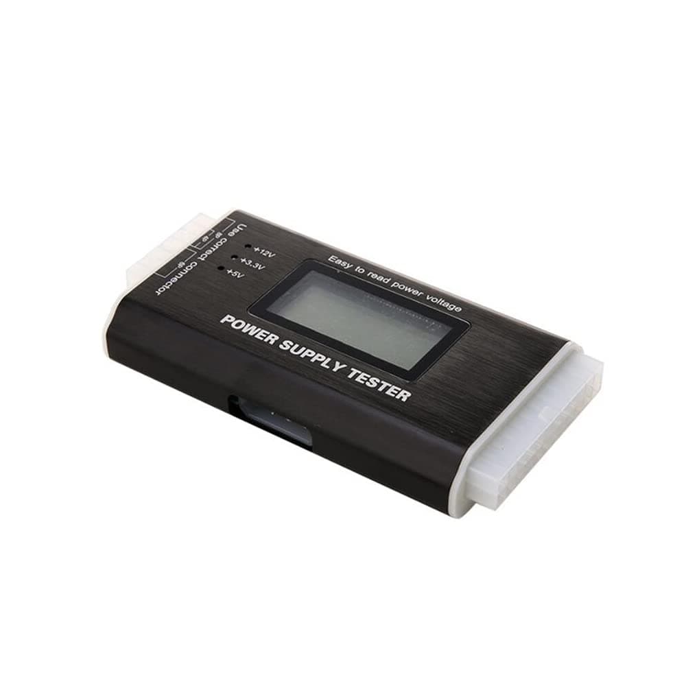 1Pcs 20/24 Pin LCD Computer PC Power Supply Tester for ATX BTX ITX TFX SATA with Buzzer Automatic Alarm