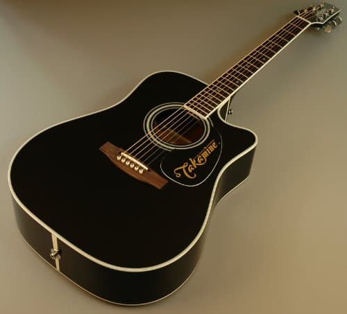 Takamine Keystone Ef341sc Solid Cedar Acoustic Electric Guitar w/Case