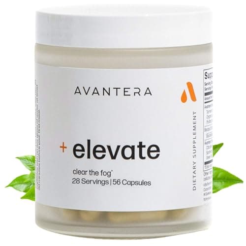 Avantera Premium Nootropic, Elevate | Improve Memory, Enhance Focus, Improve Gut Health & Reduce Inflammation | 30 Day Supply