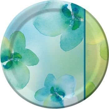 Kathy Davis Cool Flora 7-inch Plates