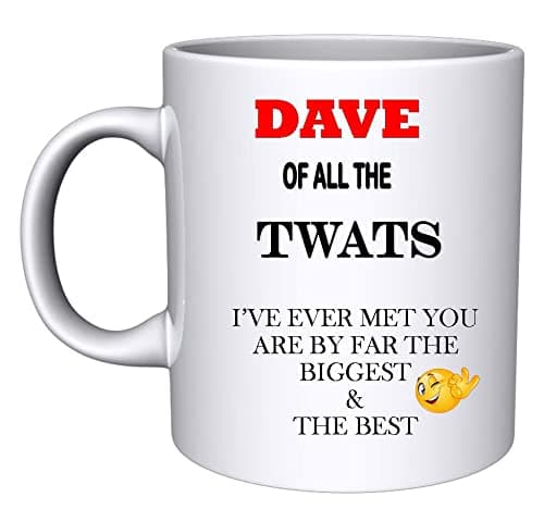 SMB NoveltiesPersonalised Twat Mug