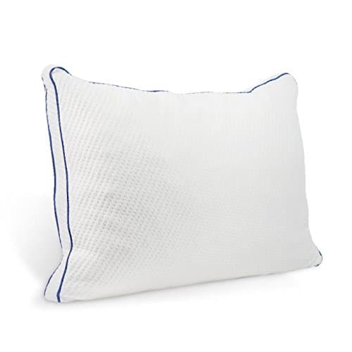 Luxury Custom Shredded Memory Foam Pillow for sleeping Adjustable Loft Hypoallergenic Breathable,Firm Comfortable Optimum Support for Neck Head Pain Relieve with Washable Bamboo Cover (standard)