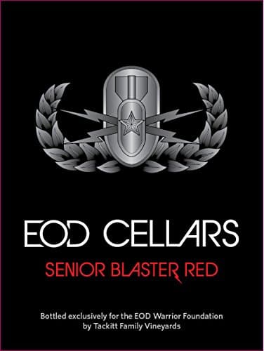 2015 EOD Cellars Warrior Senior Blaster Red Paso Robles Merlot 750 mL Wine