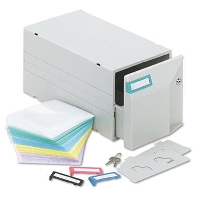 CD/DVD Storage Drawer, Holds 150 Discs, Sold as 2 Each