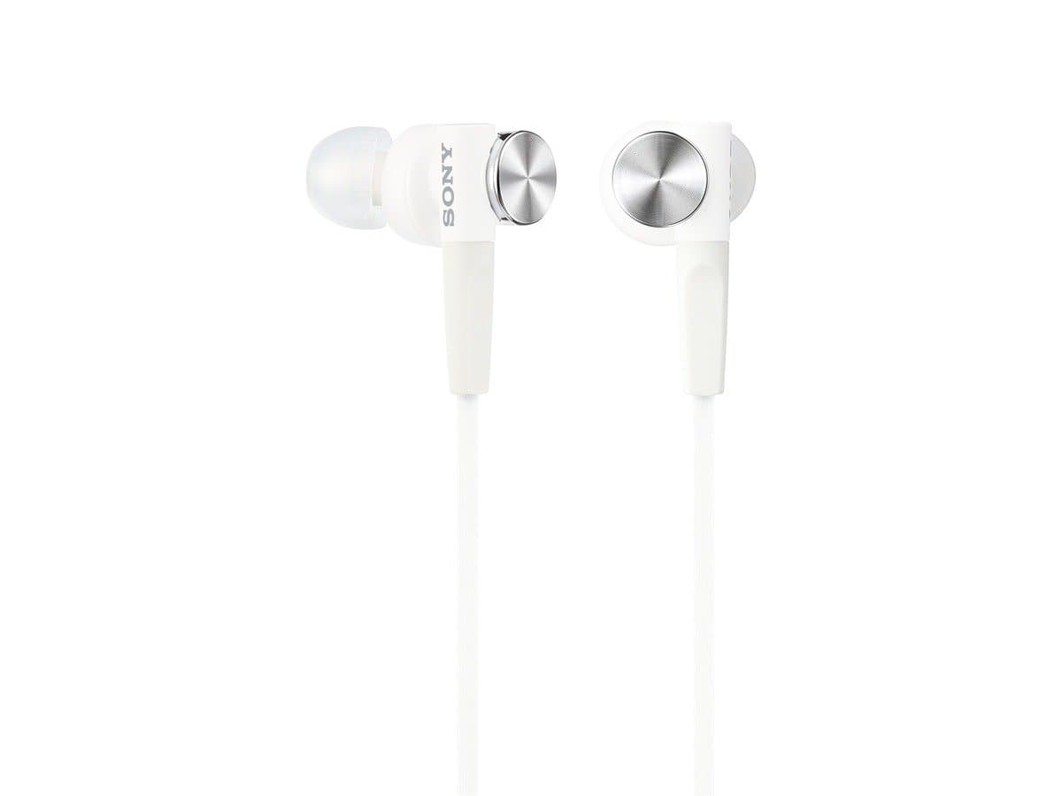 Sealed inner earphones. whites