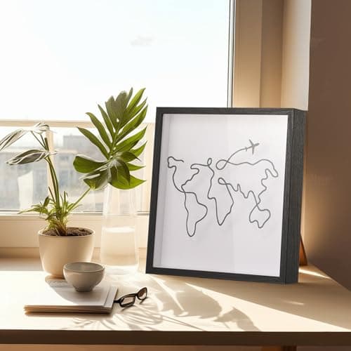 shadow box (White, 12x12in)