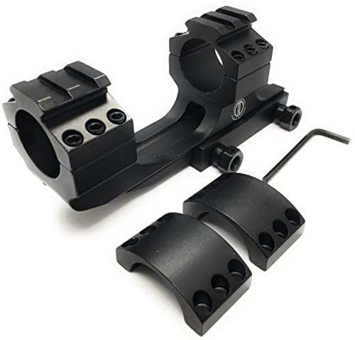 Dagger Defense Manual Screw Install, Scope Mount, Single Piece Construction for Single Picatinny Rail mounting