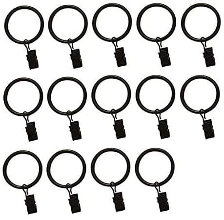 Curtain Rings (14, Black)