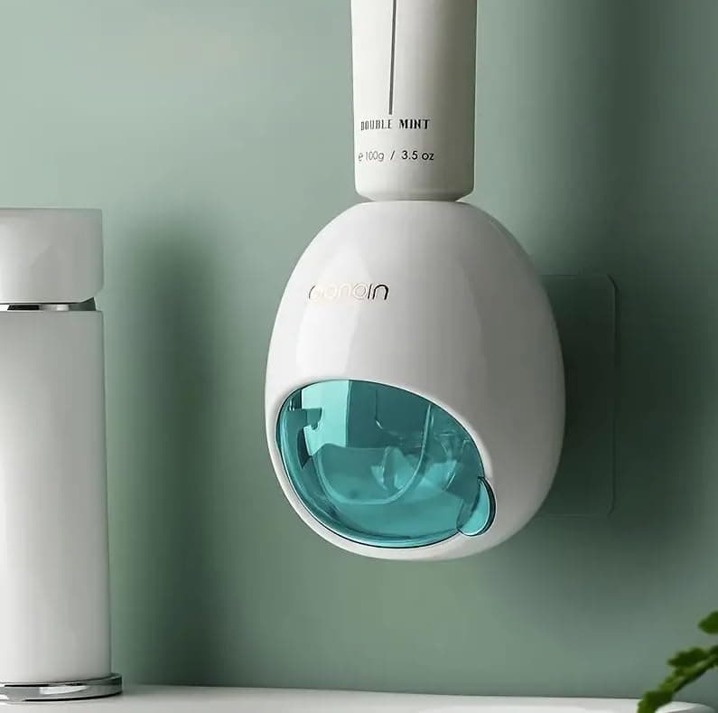 Niralasa Wall Mounted Automatic Toothpaste Squeeze, Bathroom Toothpaste Dispenser, Toothpaste Organizer for Kids Adults(Pack of 1) (Toothpaste Squeezer)