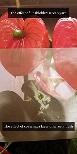 LVFEIER Anti-Radiation/EMF Blocking/Conductive/Dust-Proof Screen Roll– Window, Door and Patio Screen–Insect Screen/Fiberglass Screening/Screen Replacement/Window Screens