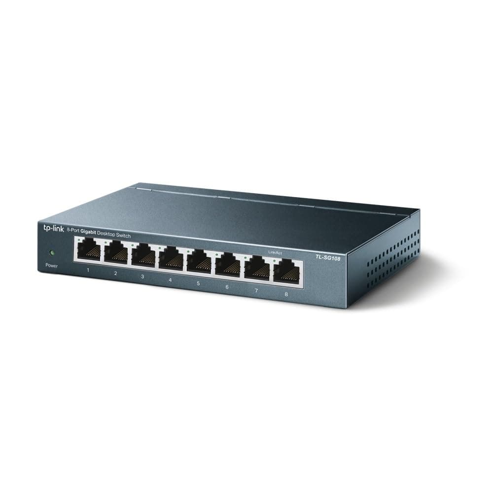 TP-LINK TL-SG108 V3.0 Switch - Black