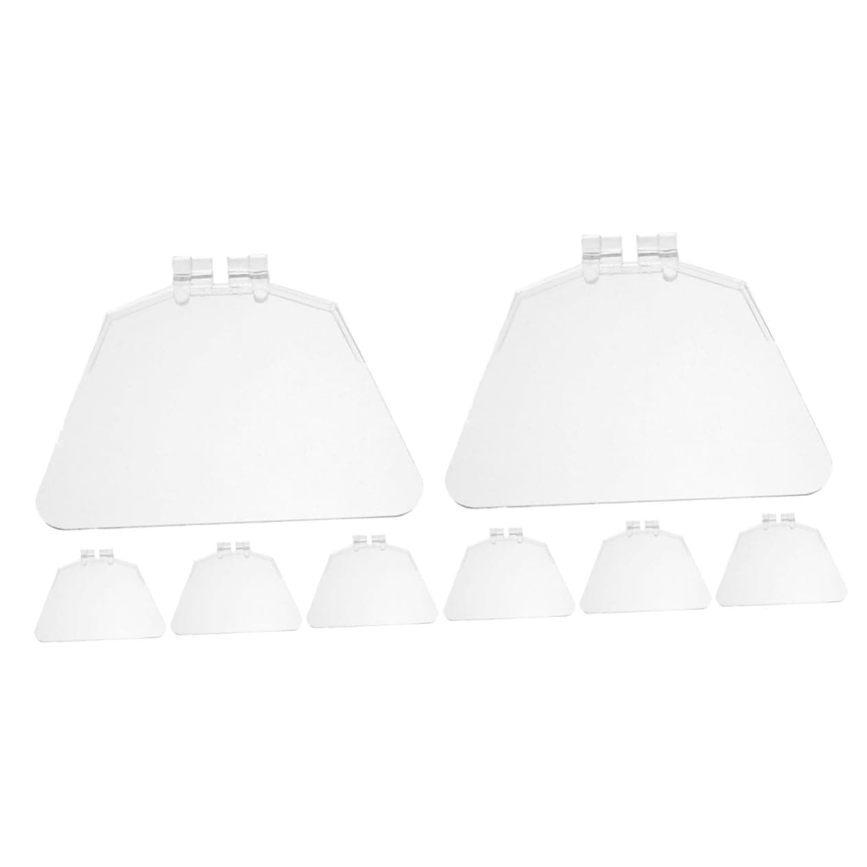 Hemobllo 8 Pcs Grinding Machine Protective Sheet Eye Mask Bench Grinder Eye Covers Grinding Eye Shield Grinder Guard Shield Bench Grinder Eye Shield Eye Shields for Work Plastic