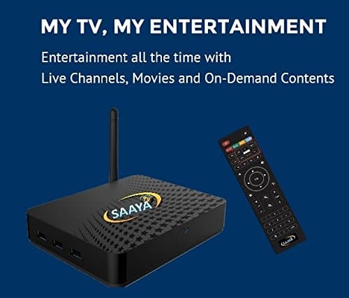 Saaya Tv - Full bundle with Accessories