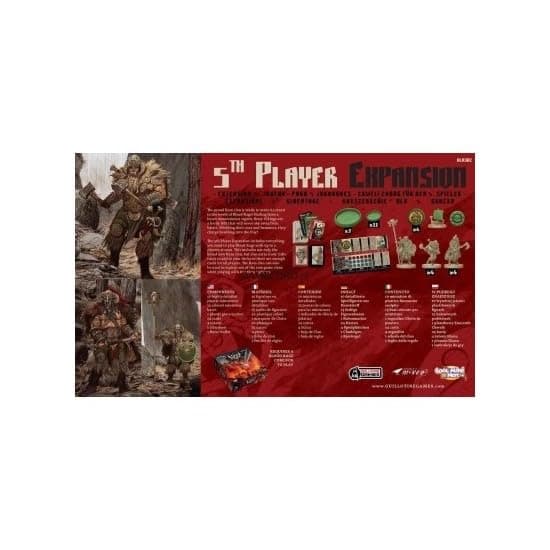 Blood Rage 5th Player Expansion- Multi-Lingual Game