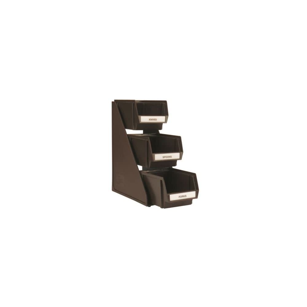 Traex Brown 3 Tier Self Serve Dispenser System