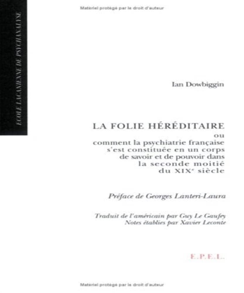 LA FOLIE HEREDITAIRE (0000)