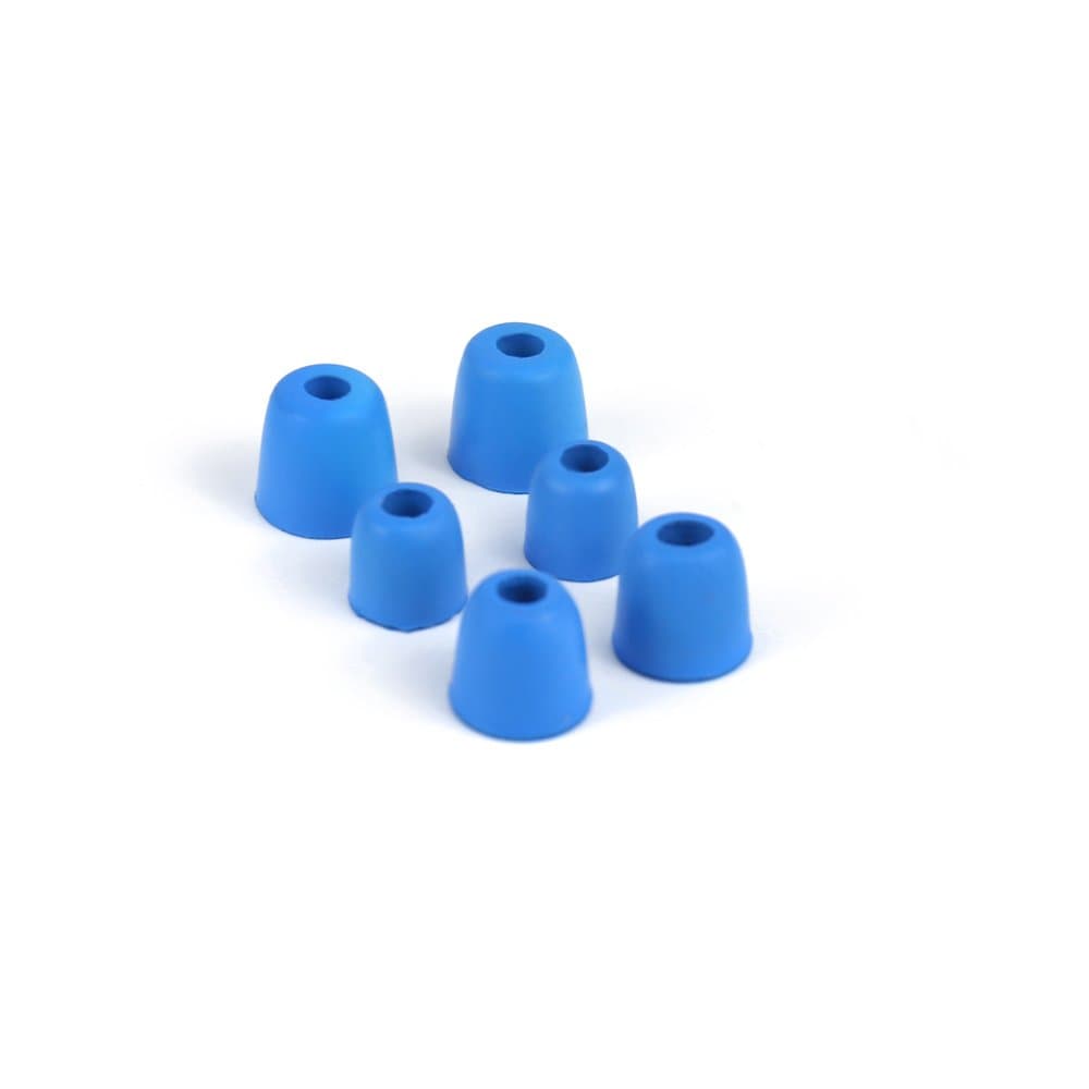 KZ Isolation Memory Foam Tips In-Ear Replacement Earphone Earpads 3 Pairs (Blue)